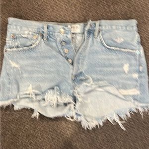 Famous Agolde shorts. Like new.